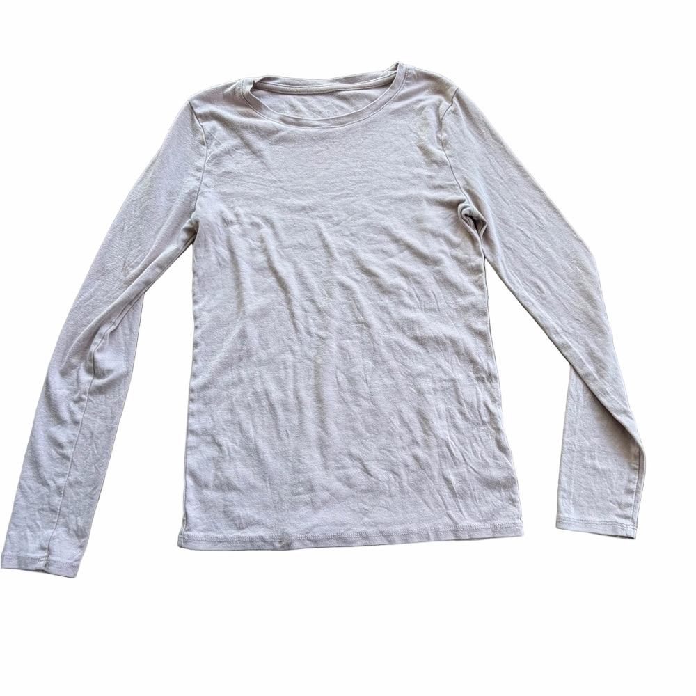 A New Day Women's Long Sleeve Top - Light Pink